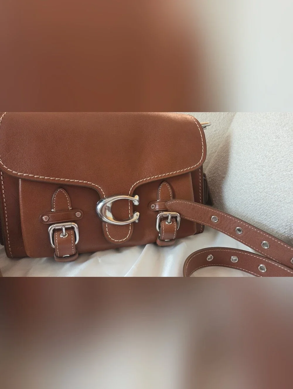 Coach Western Tabby In Burnished Amber. NWT - Picture 3 of 7